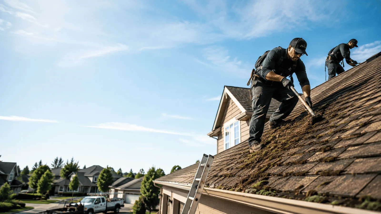 Roof Moss Removal in Brooklyn, IA near me